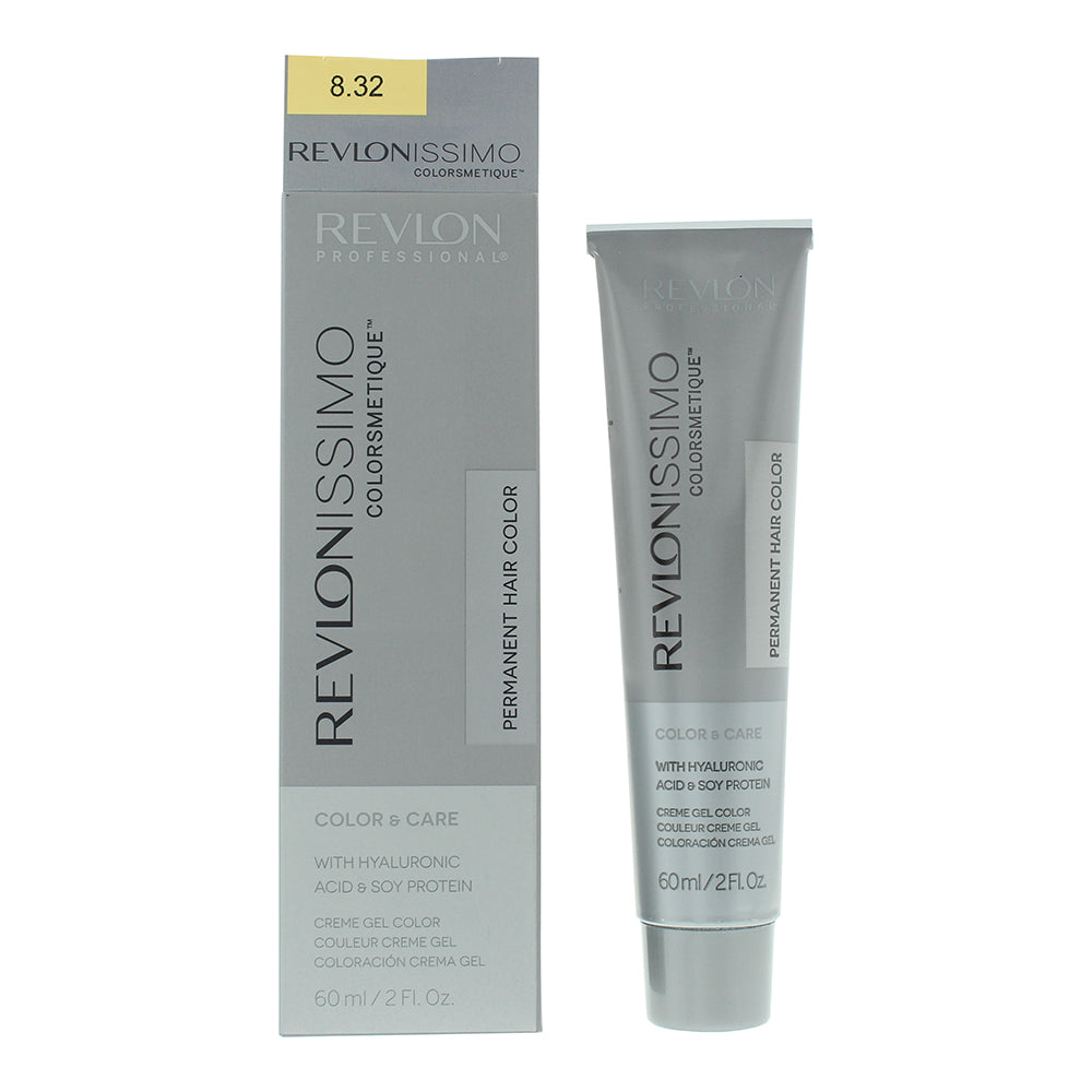 Revlon Revlonissimo Colorsmetique Permanent Hair Color 60ml - 7.32 Meduim Golden Pearl Blonde