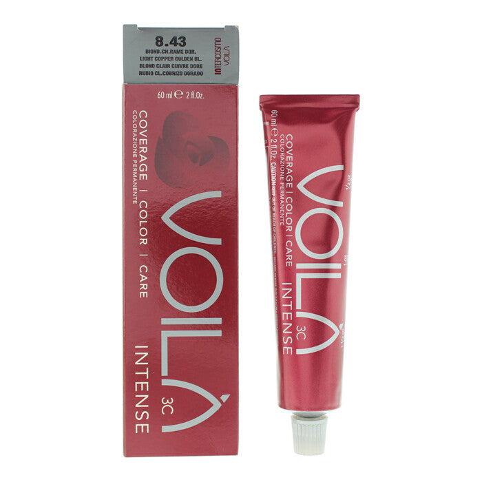 Intercosmo Voilà 3C Intense 60ml - 7.43 Mediterranean Copper Gold Blonde