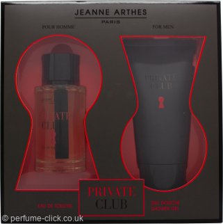 Jeanne Arthes Private Club Gift Set 100ml EDT + 150ml Shower Gel