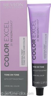 Revlon Revlonissimo Color Excel Creme Gel Hair Colour 70ml - 8.12 Light Ash Iridescent Blonde