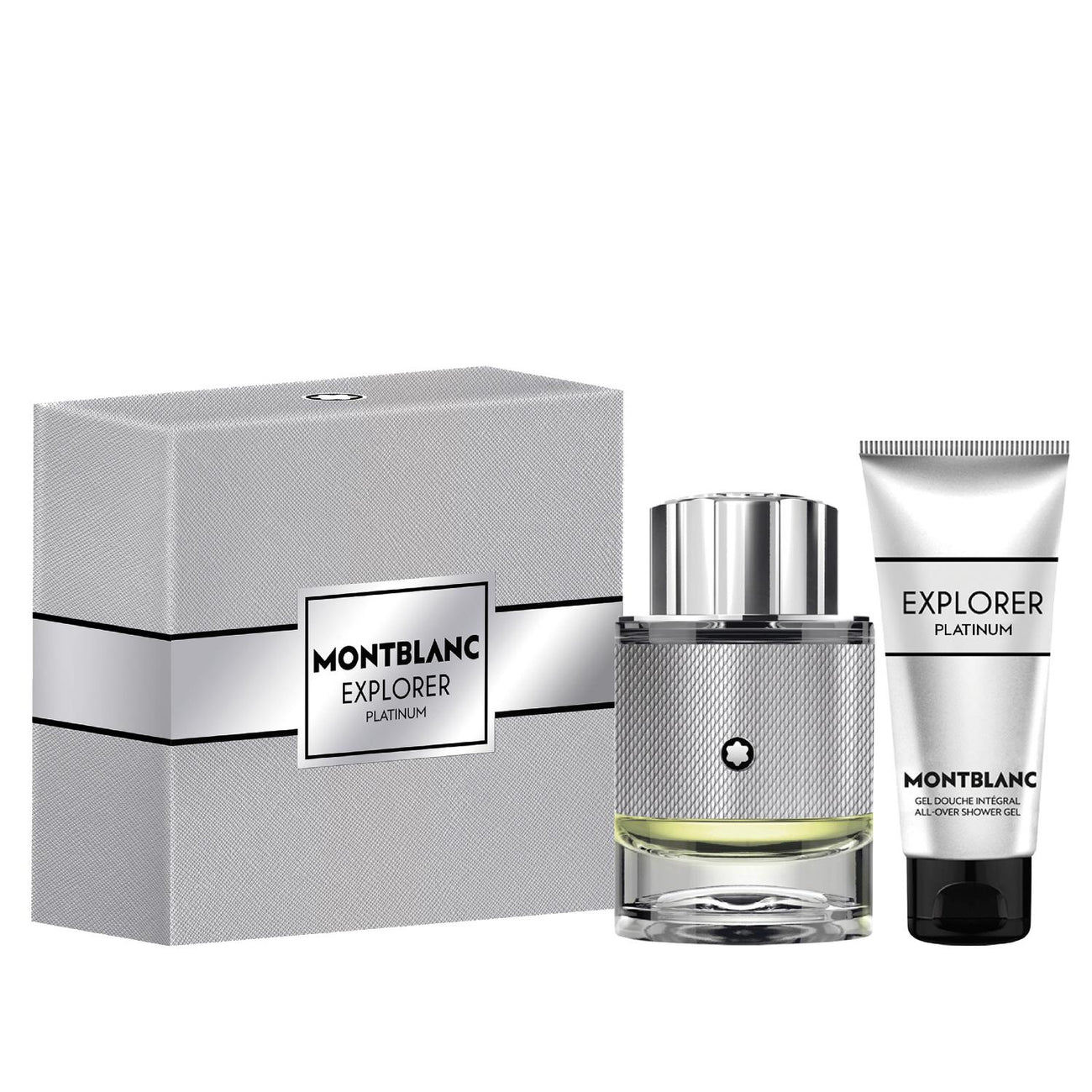 Mont Blanc Explorer Platinum Gift Set 60ml EDP + 100ml Shower Gel