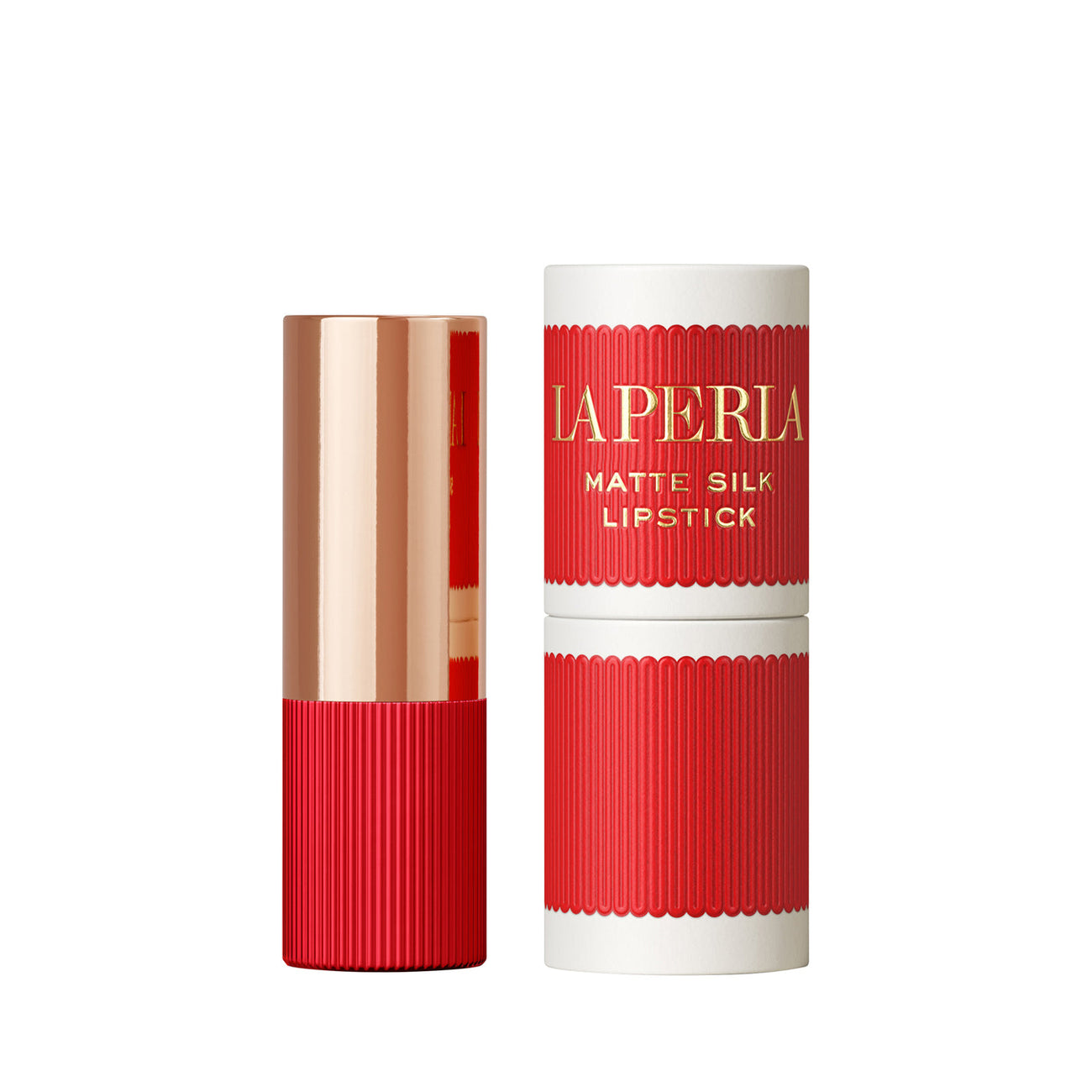 La Perla Matte Silk Lipstick - #102 - Terracotta Red - 3.5g