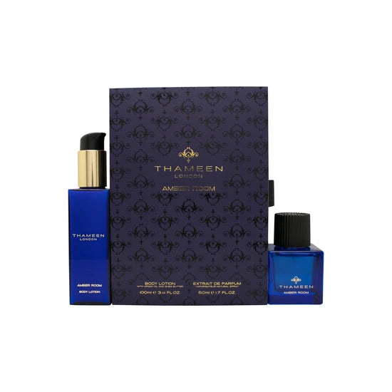 Thameen Amber Room Gift Set: Extrait de Parfum 50ml - Body Lotion 100ml