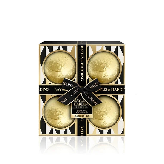 Baylis & Harding Signature Sweet Mandarin & Grapefruit 4 x Bath Bomb 125g