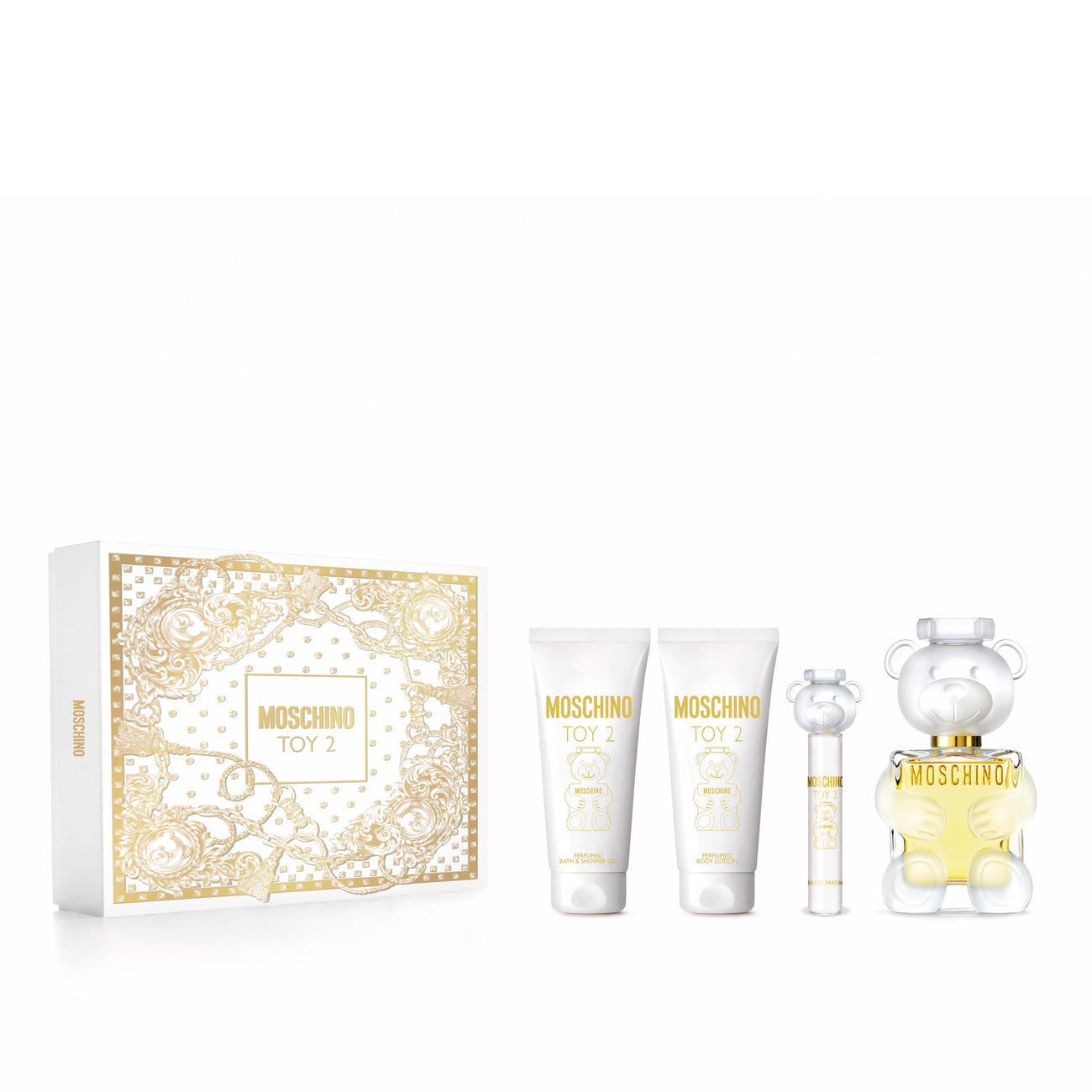 Moschino Toy 2 Bubble Gum Gift Set 50ml EDT + 50ml Body Lotion + 50ml Shower Gel