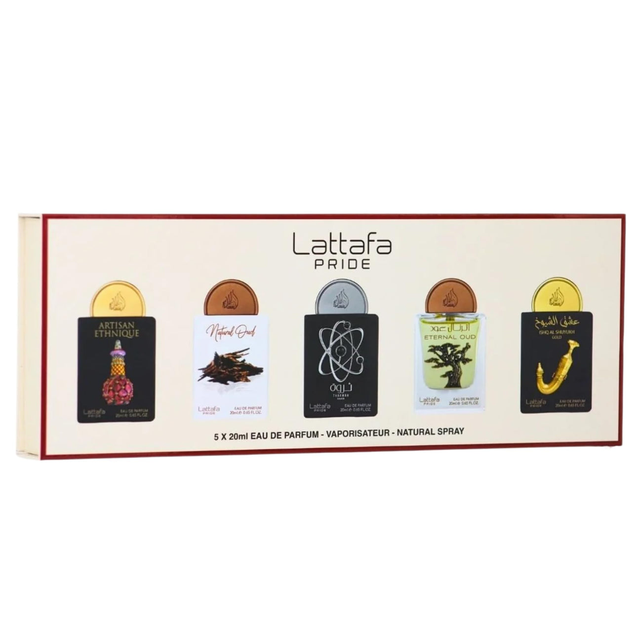Lattafa Pride Gift Set Collection No.3 - 5 x 20ml
