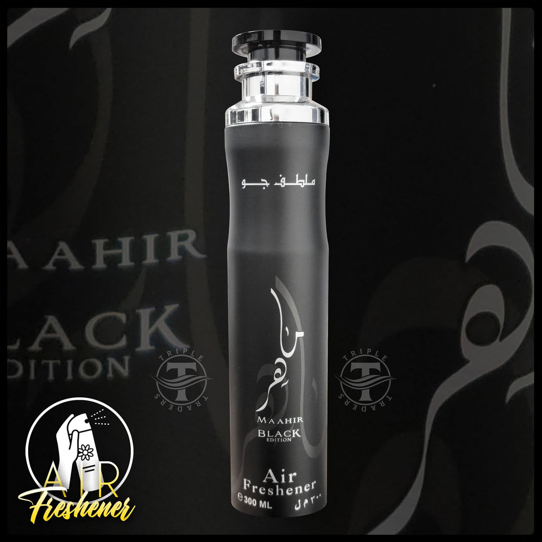 Lattafa Perfumes Maahir Black Air Freshener 300ml Spray