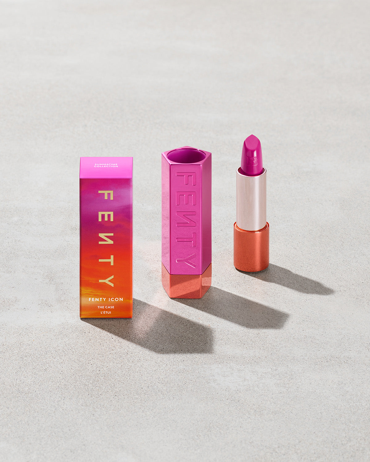 Fenty Beauty Icon The Case Refillable Lipstick Case - Summatime Empty