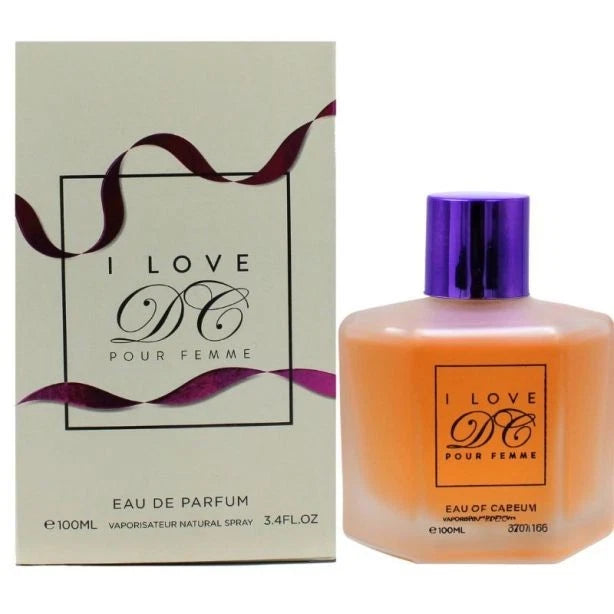 Designer Collection I Love DC Pour Femme Eau de Parfum 100ml Spray