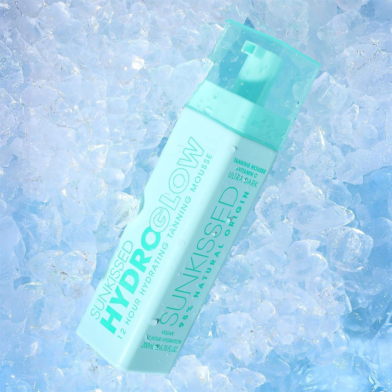 Sunkissed HydroGlow 12 Hour Hydrating Tanning Mousse 200ml - Ultra Dark