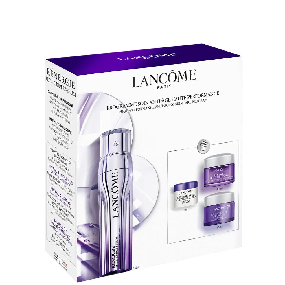 Lancôme Rénergie Gift Set - Genifique Ultimate Serum 50ml  + Genifique New Eye Cream 5ml + Rénergie New Cream 15ml + Rénergie Multi-Lift Night Cream 15ml