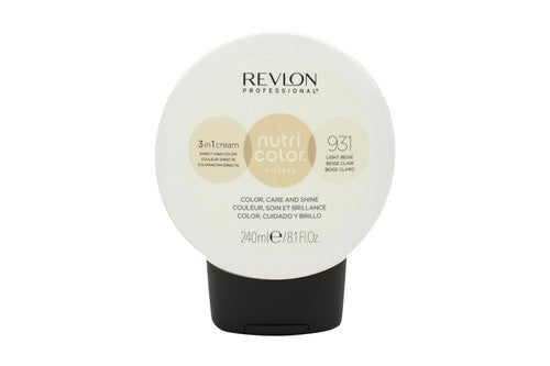 Revlon Nutri Color Filters 3 in 1 Cream Hair Colourant 240ml - 931 Light Beige