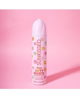 Sunkissed X Love Hearts Shower Whip Foam 250ml