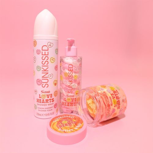 Sunkissed X Love Hearts Body Lotion 200ml